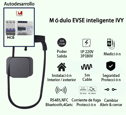 ¿¿ cómo utilizar el módulo de carga de vehículos eléctricos inteligentes AEC-21Y-G1 de Ivy media para hacer una caja de pared inteligente DIY (estación de carga de vehículos eléctricos)?cid=16