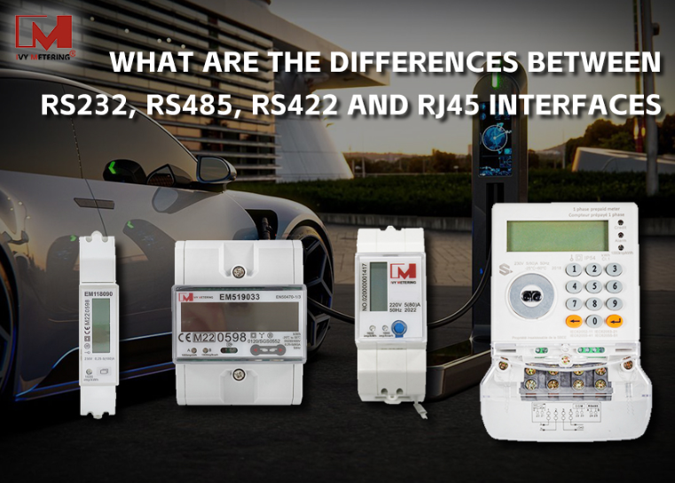 ¿Cuáles son las diferencias entre las interfaces RS232, RS485, RS422 y RJ45?