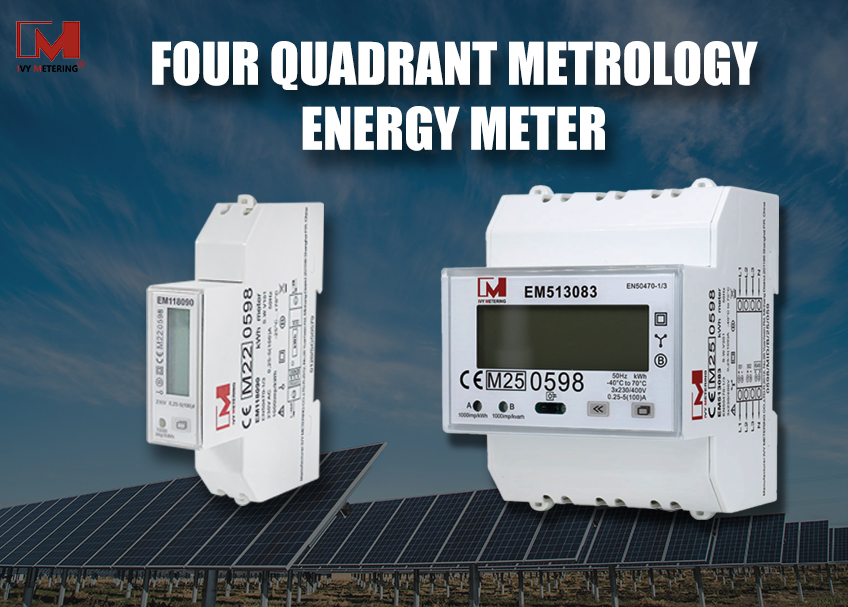 ¿Qué es la metrología de cuatro cuadrantes?