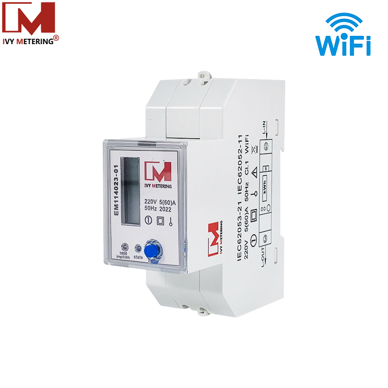 Medidor de energía Wi-Fi EM114016 Medidores de electricidad CA y CC con comunicación inalámbrica Wi-Fi