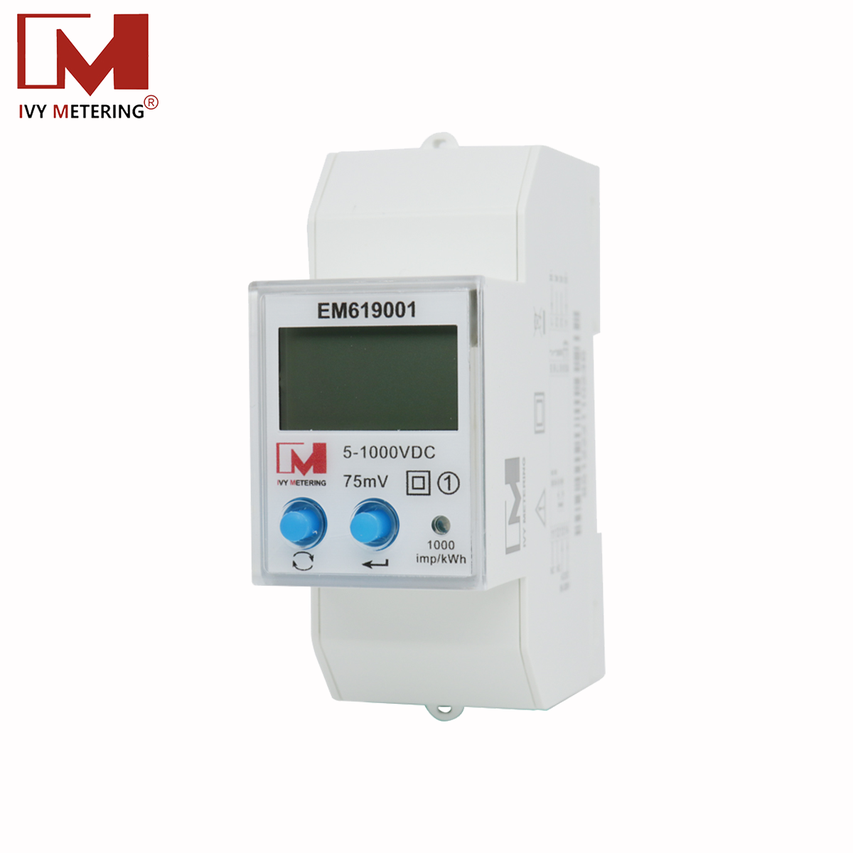 EM619001 PTB MID/Eichrecht certificación 1000V DC bidireccional Energy Meter for DC EV Charger