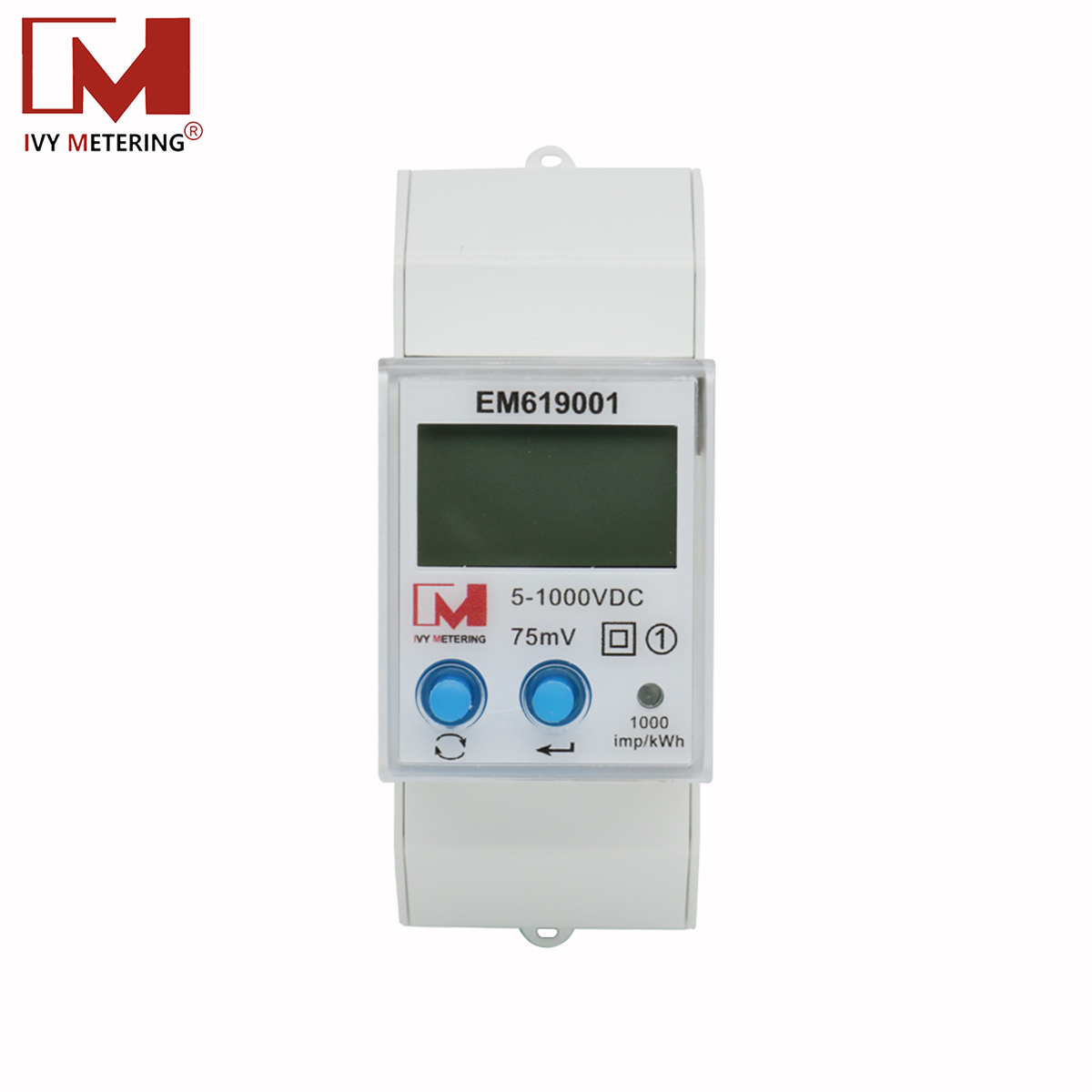 EM619001 PTB MID/Eichrecht certificación 1000V DC bidireccional Energy Meter for DC EV Charger
