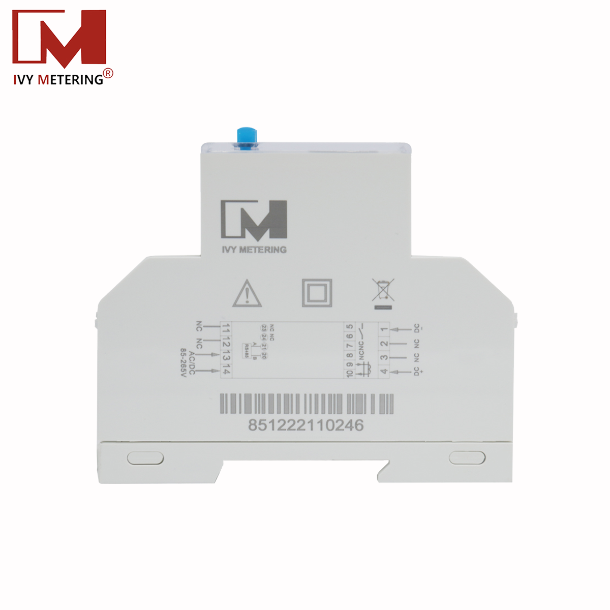 EM619001 PTB MID/Eichrecht certificación 1000V DC bidireccional Energy Meter for DC EV Charger