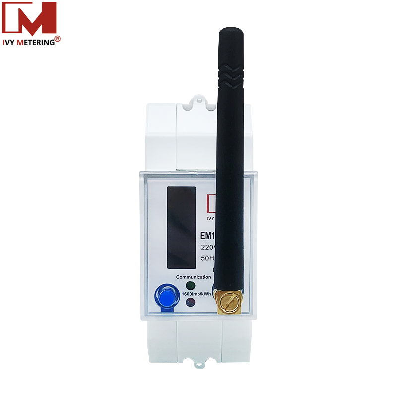 EM114039-02 Prepago Lorawan medidor inteligente con protocolo Modbus relé de retención incorporado para la comunicación remota EU868MHZ