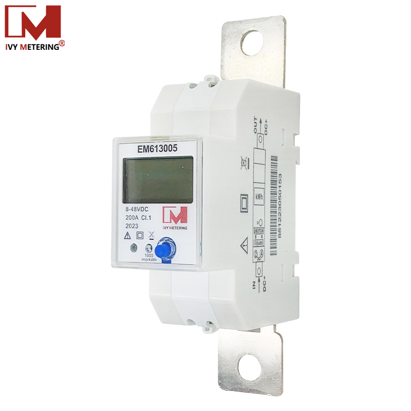 EM613005 8~48V RS485 Modbus Contador de energía DC de 48V Contador de energía DC Contador de producción de energía solar DC